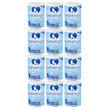Bebehum 1 Numara Teneke Bebek Sütü 0-6 Ay 400 gr x 12 Adet