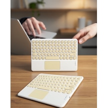 Bluetooth Klavye Touchpad Kablosuz Uucztouchpad3