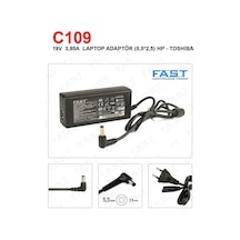 HP Uyumlu -Toshiba 19V 3.95 A (5.5X2.5Mm) Laptop Adaptör
