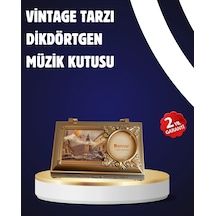 Hubrendy Tekno Piyano Tasarım Müzik Kutusu Balerin Figürü Ve Takı Bölmeli