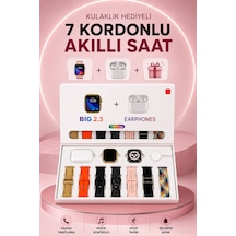 Akıllı Saat Bluetooth Kulaklık HBildirim Görme Sesli Görüşme  Çoklu Kordon