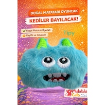 Matatabi Cats Tipy Peluş Kedi Oyuncağı Matatabi İçerikli, Dayanıklı, Kediler İçin Eğlenceli Oyuncak
