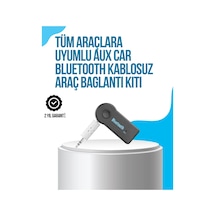 Mey İthalat Araç İçi Bluetooth Aux Müzik Ve Telefon Görüşmesi Adaptörü