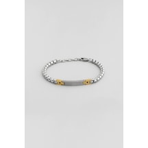 Klasik Stil Erkek Çelik Bileklik