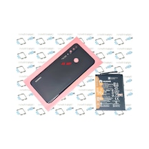 Tkgz - P30 Lite Arka Kapak (LENSLİ CAM)+Pil Batarya (48MP) SİYAH