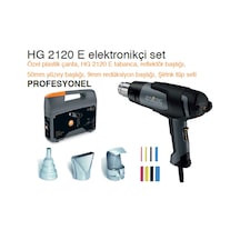 Steınel Hg 2120 E Set Sıcak Hava Tabancası 2200w Profesyonel