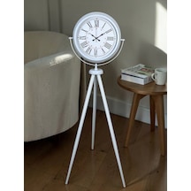 River World Ayaklı Saat Tripod Rengi Beyaz Roma Rakamlı Çok Renkli 84873915