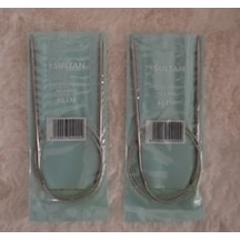 Çelik Telli Misinalı Şiş 80 Cm 4 No 2 Adet