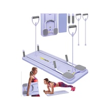Katlanabilir Çok Fonksiyonlu Pilates Reformer Tahtası Tüm Vücut Egzersiz Aleti