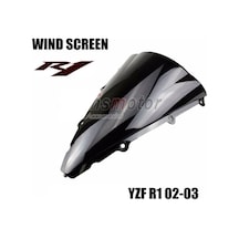 Yamaha R1 2002-2003 Siyah Cam