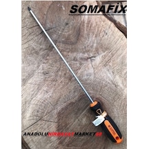 Soma Çelik Uzun Yıldız Tornavida Ph1 300 MM Yıldız Uçlu 30 CM