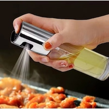 100ml Çok Amaşlı Spreyli Cam Şişe Gümüş Diğer