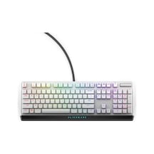 Dell Alienware 510k Düşük Profilli Rgb Mekanik Oyun Klavyesi - Aw510k Lunar Light , Beyaz