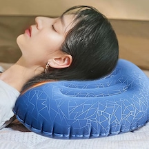 Symbee Hafif Dış Mekan Yorganı: Hızlı Şişirilebilir/boşaltılabilir, 50d Tpu + Süt İpek Dokusu, Antiskid, Mavi Açık , Kamp/wakaf Kullanıma Uygun 40x30x10cm Açık Mavi