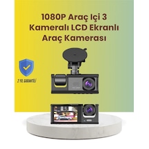 Ta-01 2.0 İnç Ekranlı 3 Kanallı Araç Kamerası 81961862