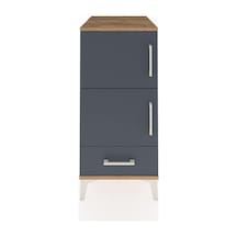 Kronos Komodin 4 Raflı Tek Çekmeceli Tek Kapaklı 44x59x96 Çam... Çam