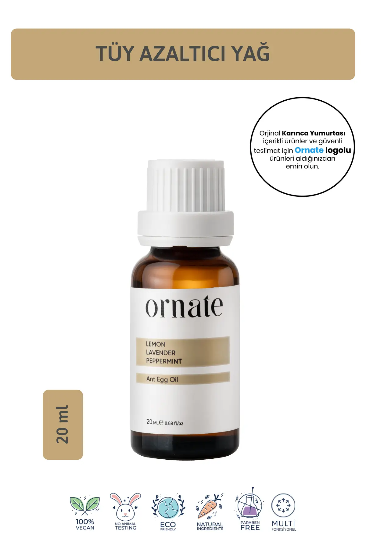 Karınca Yumurtası Bakım Yağı 20 ML