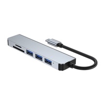 6'sı 1 Arada Tip C - 3 X Usb Bağlantı Noktası + Sd/tf + Hdmı Hub Diğer