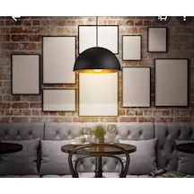 Riolight Retro Tekli Metal Sarkıt Çap: 40Cm (538289717)