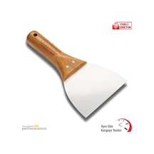 Dekor Ahşap Saplı Macun Ispatulası 18 CM Yay Çeliği N11.232
