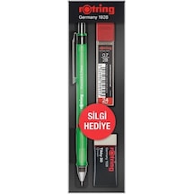 Rotring Visuclick 0.7 Uçlu Kalem Seti Uç ve Silgi Yeşil N11.2079