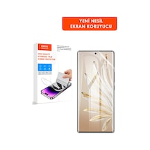 Huawei Puro 70 Plus Uyumlu Kırılmaz Cam Özel Kesim Hydrogel Film