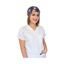 Lacivert İlk Yardım Desenli Cerrahi Bone
