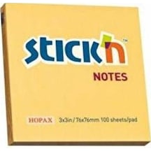 Gıpta Stickn 76x76 100 Yaprak Pastel Turuncu Yapışkan Not Kağıdı