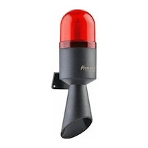 Mucco Borulu 6 Sesli Korna 220v Ac Siren Kırmızı