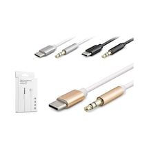 HDX1007 ÇEVİRİCİ TYPE-C TO AUX  1MT