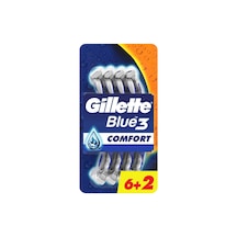 Gillette Blue3 Comfort Kullan-At Tıraş Bıçağı 8'li