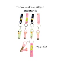 Tırnak Makası Anahtarlık Maskot Çanta Süsü Çocuk Genç