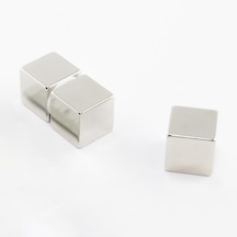 20x20x20 Mm Süper Güçlü Neodyum Küp Mıknatıs, Kare Magnet 4 Adet