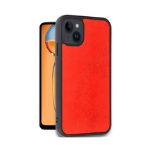 Newface - 765 - İphone 15 Kılıf Aras Deri Kapak - Edntrend - - Kırmızı
