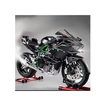 Kawasaki Ninja H2r 1:6 Maket Motor - Işıklı, Sesli, Dumanlı