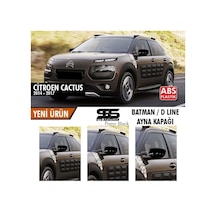 Cactus Batman Yarasa Ayna Kapağı Piano Black / 2014-2017 (Sts Oto Aksesuar)