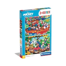Clementoni- 2x60 Parça Puzzle Mickey And Friends 21620