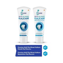 Promine Aktif Diş Minesi Kalkanı Beyazlatıcı & Naneli Diş Macunu Set