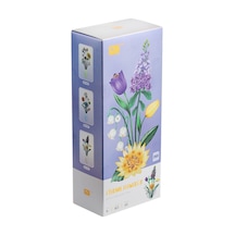 Lz1672 Loz Çiçek Blok Seti 534 Parçavagon Life