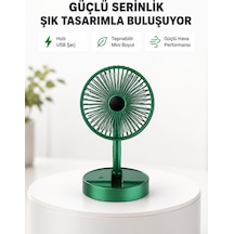 Katlanabilir Mini Fan 3 Kademeli Soğutma, Şarjlı - Lisinya 65989376