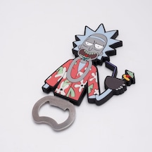 Rick And Morty - Rick Collectible Lisanslı Manyetik Şişe Açacağı Çok Renkli