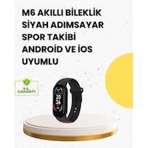 Uzun Şarjlı Spor Akıllı Saat Adımsayar Nabız Ölçer Özellikli