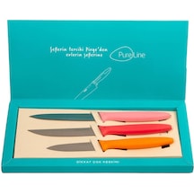 Pirge Pure Line Mutfak Bıçak Seti 3'lü