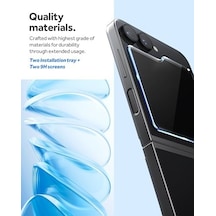 Galaxy Z Flip 6 Cam Ekran Koruyucu Kolay Kurulum Fit 2 Adet - Agl07973