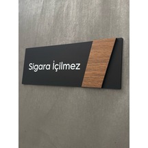 Side Serisi Sigara İçilmez Uyarı Levhası