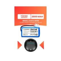 Bissell Ev675 2601n Uyumlu Batarya Yüksek Kapasite 2800mah Pil Robot Süpürge Bataryası Değişimi