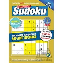 Fenomen Sudoku 11 Maxi Yayıncılık Ciltli