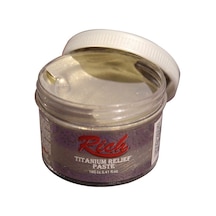 Rich Titanium Metalik Rölyef Pasta 160 Cc. 5510 Bal Köpüğü
