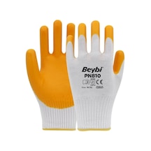 Beybi Pn810 Nitril Eldiven Sarı-Beyaz No:10 48 / 144 / 288 Çift