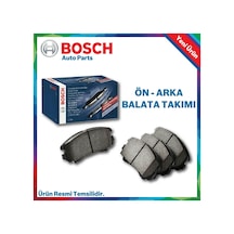 Toyota Corolla Uyumlu Auris Bosch Ön Arka Fren Balata Takımı 2013 -  2018